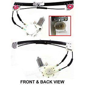 US Auto Parts REPB491702 BM1550112 Power Window Lift Regulator & Motor Assembly Power Window Motors TLN Auto Parts REPB491702
