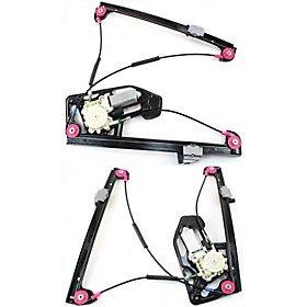 BMW 7 SERIES 95-01 FRONT WINDOW REGULATOR LH, w/ Motor, Insulated Glass Power Window Motors TLN Auto Parts B462924