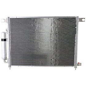 CHEVY AVEO 04-08 A/C CONDENSER, Parallel Flow Type Condenser Fan TLN Auto Parts KVAC3240