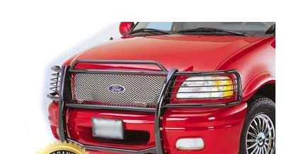 1997 1998 1999 2000 2001 2002 2003 Ford F-150 / F-250 LD 4WD (4x4) Black Modular Grille Guard Brush Nudge Push Bar Grille & Brush Guards 0260TGD 02GF-60809-1