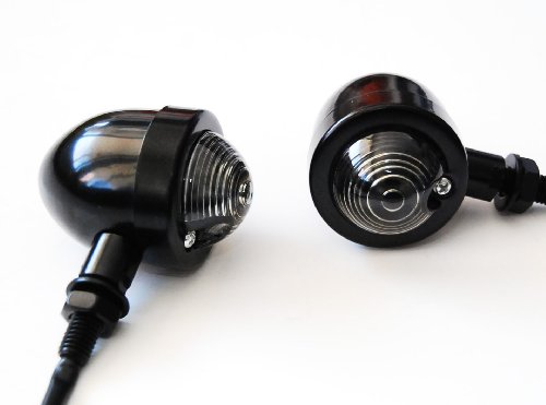 Turn Signal Assemblies & Lenses ozg-motors Panhead black