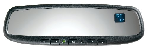Gentex 50ADMCTHG Auto-Dimming Rear View Mirror System with Compass, Temperature and HomeLink Mirrors Gentex 50ADMCTHG