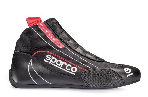 Sparco 00121345NR Superleggera-K Black Karting Shoe Racing Apparel Sparco 00121345NR