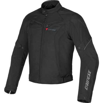 Dainese Crono Tex Jacket (US 48 / EU 58) (BLACK/BLACK) Jackets & Vests Dainese 1735142-631-58