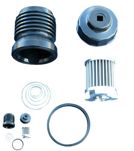 DK Custom Products OUTLAW High Performance Cleanable Oil Filter in Anodized Black Harley Motorcycle DK-OCOF-AB Oil Filters DK Custom DK-OCOF-AB