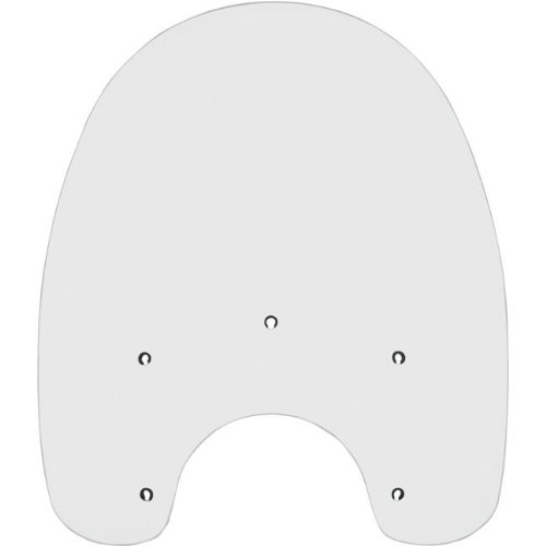 Memphis Shades 19in. Replacement Plastic for HD Detachable King Size Windshield - Clear MEP6370 Windshields & Accessories Memphis Shades MEP6370