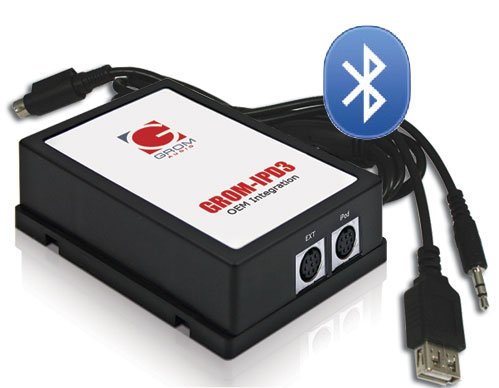 Honda Acura 03-11 Auxiliary AUX-IN Bluetooth Interface Adapter Auxiliary Input Adapters GROM Audio GROM-AUX3