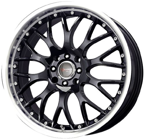 Drag DR-19 Wheel with Gloss Black Machined (15x7/4x100mm) Car Drag DR19157204073GB