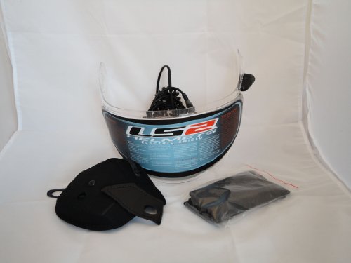 LS2 Helmets Electric Helmet Upgrade Kit for FF386 Helmets (Black) Helmet Hardware LS2 Helmets 02-254