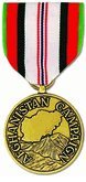 Afghanistan Campaign Medal - Full Size Decals US Marine Corps Medals