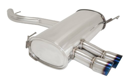 Megan Racing AXLE BACK EXHAUST 2007-11 BMW E90 4 Dr/E92 2 Dr (328i only) Single w/ Blue Roll Tips Cat-Back Systems Megan Racing MR-ABE-BE9092-VO