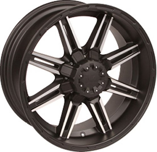 V-Rock Reactor Matte Black Wheel with Machined Face (20x9/6x5.5) Car V-Rock VR7-295812B