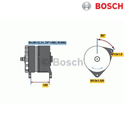 Alternators Bosch 0120689536