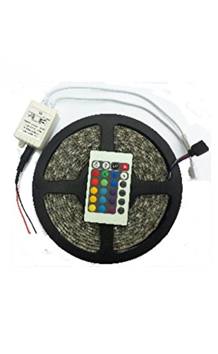Starlights SL-5000 RGB Color Changing Waterproof Strip Light with 16 Key Remote Lighting Starlights 016SL5000