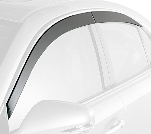 Auto Ventshade 794017 The Original Ventvisor Low-Profile Window Deflector with Chrome Trim - 4 Piece Body Auto Ventshade 794017