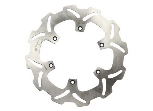 1 PCS Motorcycle Brake Disc Rotor Fit For SUZUKI DRZ S 400 02-05 FRONT - L Black Rotors E-TOP DBS2012W014