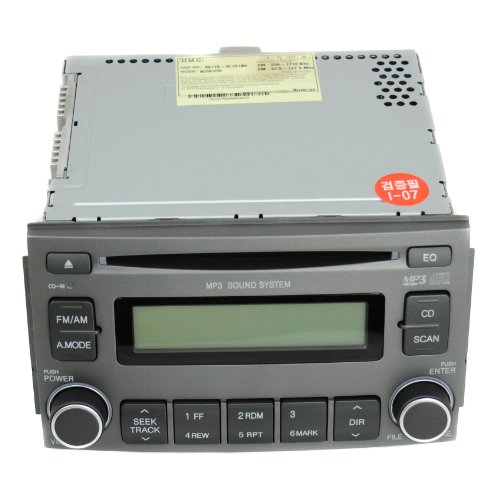 AM/FM RADIO CD MP3 PLAYER GRAY FACE 96170-3L101B9 FITS 2007 HYUNDAI AZERA Car Stereo Receivers Factory, OEM 96170-3L101B9