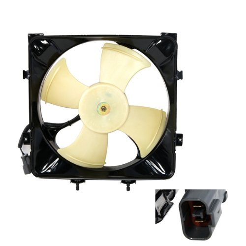 CarPartsDepot 426-20117 New A/C Conditioning Condenser Fan Motor Shroud HO3113103 Condenser Fan Motors CarPartsDepot 426-20117
