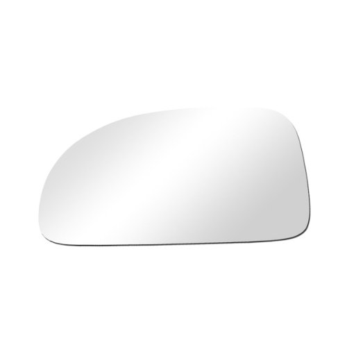 CarPartsDepot, Manual Type Mirror Glass Left (Driver Side) Door View New Replacement, 369-2938 TO1323240 Replacement Parts CarPartsDepot 369-2938