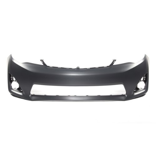 CarPartsDepot, Front Bumper Cover Primed Plastic Replacement CAPA Certified, 352-442267-10-CA TO1000378 5211906974 Bumpers CarPartsDepot 352-442267-10-CA