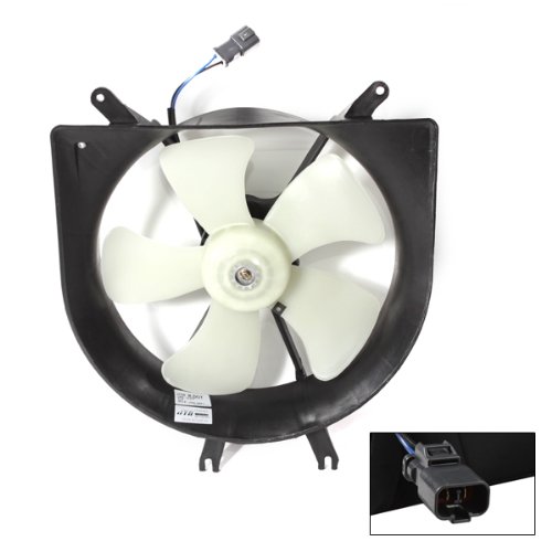 CarPartsDepot 426-20284 New Radiator Fan Motor Plastic Shroud Replacement HO3115101 Radiator Fan Motors CarPartsDepot 426-20284