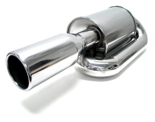 00-06 Hyundai Elantra 4 Twin Loop Universal Muffler 01 02 03 04 05 Mufflers Generic MUF051-M215