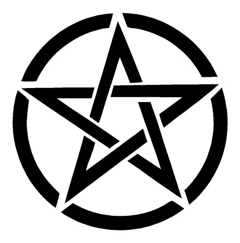 Bumper Stickers, Decals & Magnets Sassy Stickers pentagram-sas