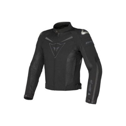 Dainese Super Speed Textile Jacket (US 44 / EU 54) (BLACK/BLACK/DARK-GULL GREY) Jackets & Vests Dainese 1735143-P65-54