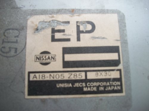 ECM Wiring Nissan 