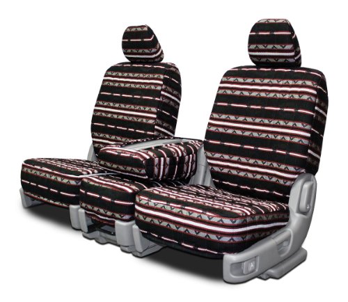 Accessories Seat Covers Unlimited S1056AztecBlack