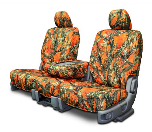 Accessories Seat Covers Unlimited S2367CamouflageOrange