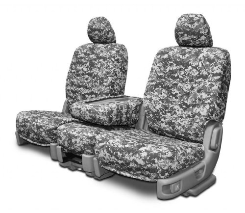 Accessories Seat Covers Unlimited S1226CamouflageDigitalGray