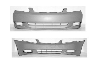 Pre Painted Toyota Corolla (S Model, w/ Ground Effects) Front Bumper Painted to Match Vehicle Bumpers Lesonal/Aftermarket 5211902916-04