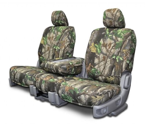 Accessories Seat Covers Unlimited S2468TMCamouflageRealtreeHWGreen