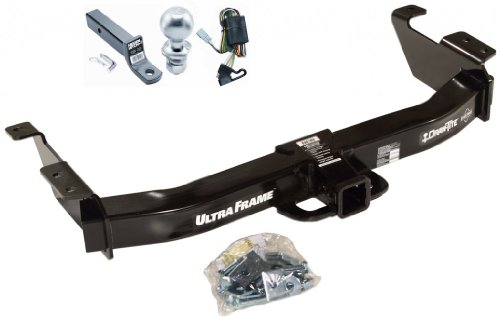 eCustomhitch Trailer Hitch Tow Kit For Ford E-150 E-250 E-350 41945 119191 #684K Vehicle Backup Cameras eCustomhitch 41945-119191-63830-40201-63240