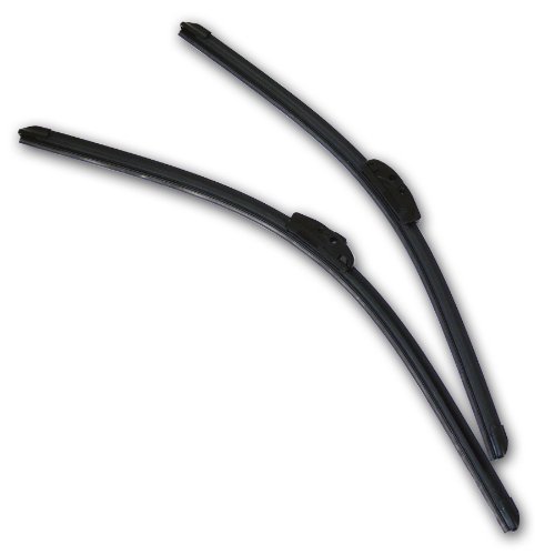 TuningPros WBP-26-14 Bracketless Windshield Wiper Blade, 26 (650mm) Driver Side & 14 (350mm) Passenger Side, Set of 2 Blades TuningPros WBP-26-14