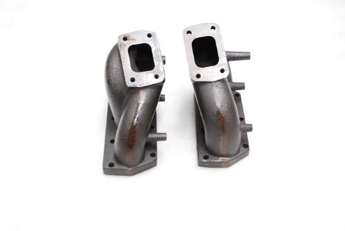 VW Volkswagen Golf Vag V6 / R32 T25 Flange Twin Turbo Cast Manifold Manifolds Instyleparts ISP-MF-25 1 & 2