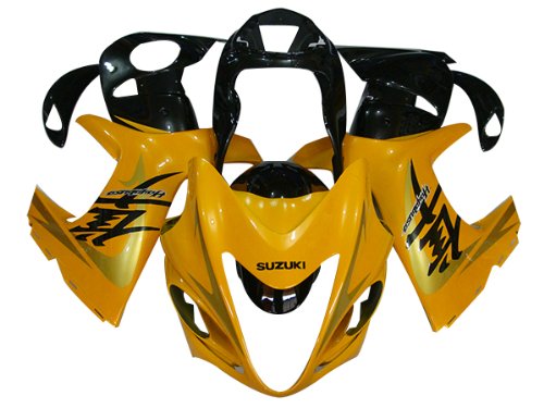 New Bodywork Fairing Kit For Suzuki GSXR1300 Hayabusa 08-09 ABS Plastic Injection Mold Fairing (C) Free Gifts: Heat Shield, Windscreen and Tank Pad Body Kits Yonglong BLM150