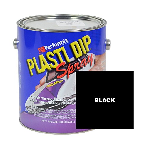Plasti Dip Multi-purpose Rubber Coating Spray - Sprayable - One Gallon (128oz) - Black Body Paint Plasti Dip 10103S