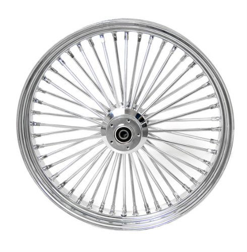 DNA Mammoth Spoke - 21in. x 2.15in. - Front Wheel , Position: Front, Rim Size: 21, Color: Chrome MS21280636S Spokes & Spoke Nipples DNA MS21280636S