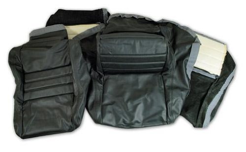 West Coast Corvettes - Corvette Leather Seat Covers. Green 1%-Leather 2--Bolster - A3420014DS Accessories West Coast Corvettes A3420014DS