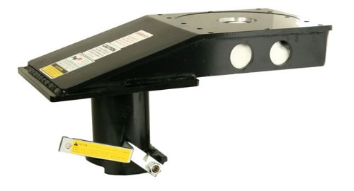 PopUp Industries RV4XL For Flatbed Trucks - Fifth Wheel Gooseneck Adapter with Fixed 11.25 Rise and 9 Offset Gooseneck Hitch PopUp Industries / Youngs Welding RV4XL