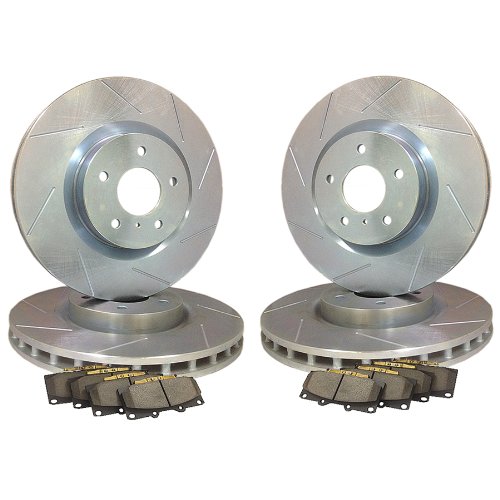 Emil Performance Emil4Sp468 Slotted Brake Rotors Mercedes Benz 320E 4Matic AWD Rotors EMIL Performance EMIL4SP468