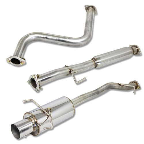 HONDA ACCORD F22 2.2L STAINLESS STEEL CATBACK EXHAUST SYSTEM CAT BACK JDM Cat-Back Systems DNA CBE-HA90