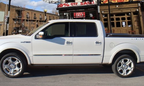 09-2013 F150 Super/Extended Cab Rocker Panel Chrome Stainless Steel Body Side Moulding Molding Trim Cover 1 1/2'' Wide 4PC Side MaxMate RP-FD712