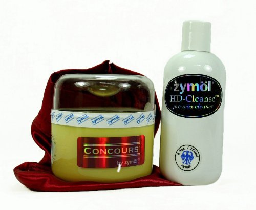 Zymol Concours Glaze & HD Cleanse Pre-Wax Cleaner Combo Kit Polishing & Waxing Kits Zymol Z-120; Z-201