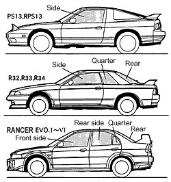 Power Window Regulators Tomei 691021