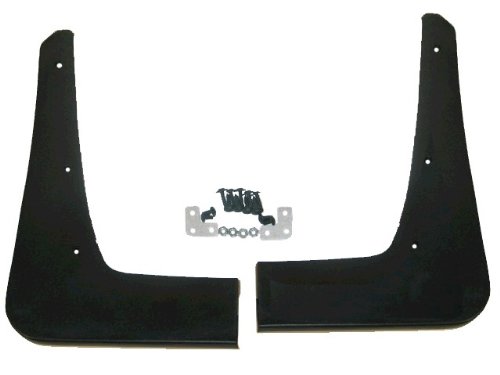 2005-2013 Corvette C6 Front Altec Fender Guards Black Body Corvette Central 336029