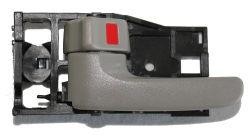 LatchWell PRO-4001301 Driver Side Interior Door Handle in Gray for 4-door Toyota Tundra Crew Cab Double Cab Sequoia & Avalon Body LatchWell PRO-4001301