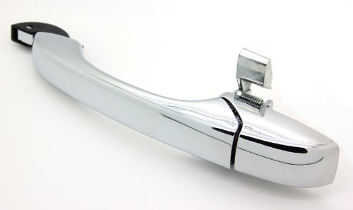 LatchWell PRO-4001018 Driver Side Rear Exterior Door Handle in Chrome for Chrysler 300, 4-door Sebring Sedan, Dodge Magnum, Avenger, Caliber & Journey Body LatchWell PRO-4001018
